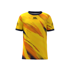 Amber Orange Kids Training jersey 2503