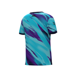 Cyan Purple Adults Training Jersey 2504
