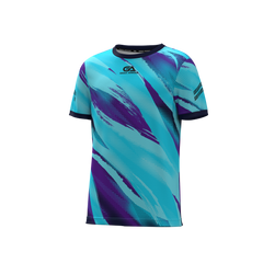 Cyan Purple Adults Training Jersey 2504