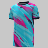 Cyan Pink Adults Training Jersey 2506
