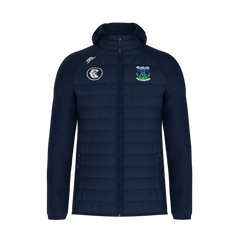Ballina Camogie Navy Hooded Hybrid