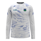 Ballina GAA long sleeve white warm up top 2501