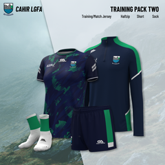 Cahir LGFA Kids Training pack 2 (with navy training jersey)