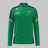 Cahir LGFA Green Revive half zip kids
