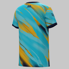 Cyan Amber Kids Training jersey 2505