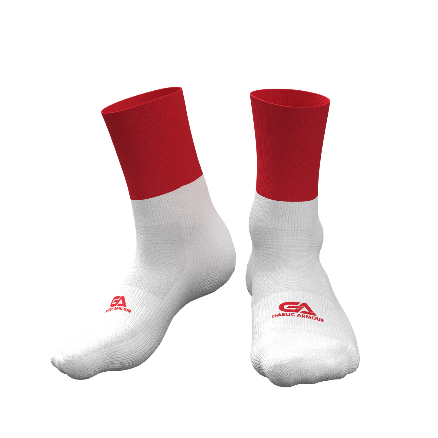 GAA Midi Socks Red