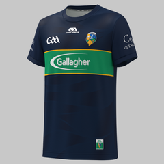 Leitrim GAA Kids Training Jersey Navy Lime 2025