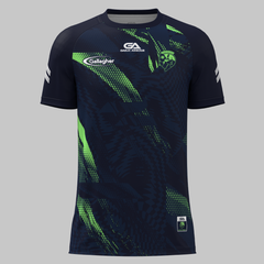 Leitrim GAA Training Jersey 2025 Navy Lime