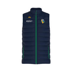 Leitrim GAA Kids Navy Green Gilet