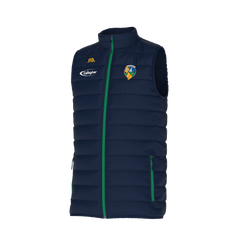 Leitrim GAA Kids Navy Green Gilet