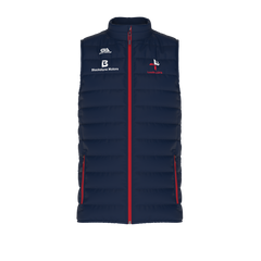 Kids Louth LGFA Navy Red Core Gilet