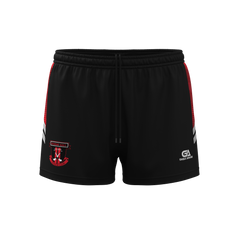 Moneygall Camogie Adult Black Printed shorts