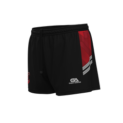 Moneygall Camogie Adult Black Printed shorts