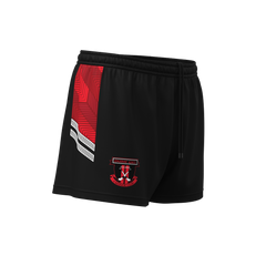 Moneygall Camogie Adult Black Printed shorts