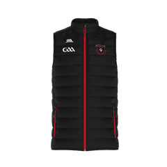 Moneygall GAA Black Red Gilet