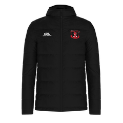 Moneygall Camogie Hooded Padded Black Jacket