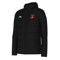 Moneygall Camogie Hooded Padded Black Jacket