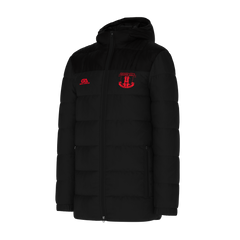 Moneygall Camogie Hooded Padded Parka Black Tonal Jacket