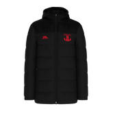 Moneygall Camogie Hooded Padded Parka Black Tonal Jacket