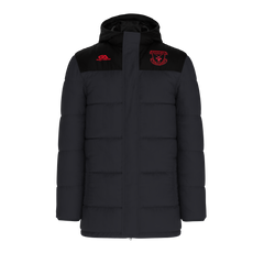 Moneygall GAA Hooded Padded Parka Charcoal Black