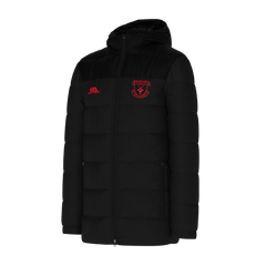 Moneygall GAA Hooded Padded Parka Black Tonal