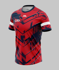 Kids NEW TJ7 Training Jersey Red Navy