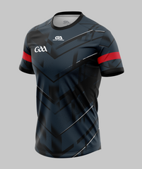 NEW TJ9 Training Jersey Black Red