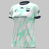 Tipperary Camogie Training Jersey Ladies Fit White Mint
