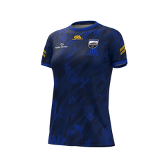Kids Tipperary Camogie Training Jersey Navy Royal