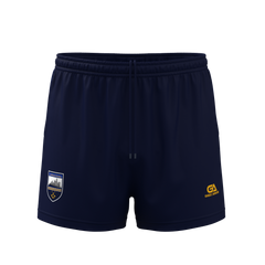 Tipperary Camogie Printed Shorts Navy Amber