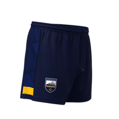 Tipperary Camogie Printed Shorts Navy Amber