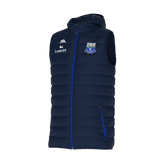 Waterford Camogie Kids Navy Hooded Gilet