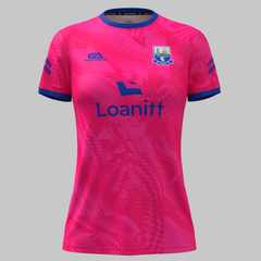 Waterford Camogie Custom Training Jersey Ladies Fit Pink