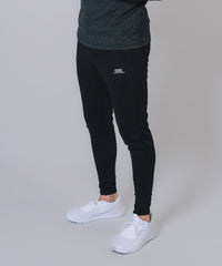 Kids Core Black Cuffed Jogger