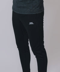 Kids Core Black Cuffed Jogger