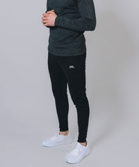 Kids Core Black Cuffed Jogger