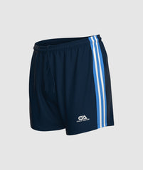 GAA Official Match Shorts Navy Sky