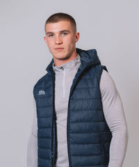 Core Navy Hooded Gilet