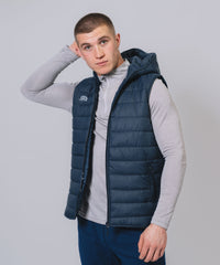 Core Navy Hooded Gilet