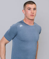 Flex Navy Marl Tee