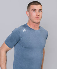 Flex Navy Marl Tee