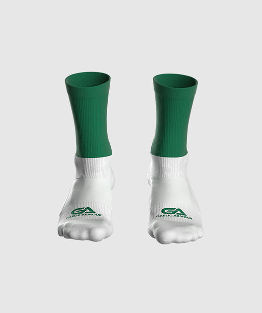 Kids GAA Midi Socks Green Gaelic Armour