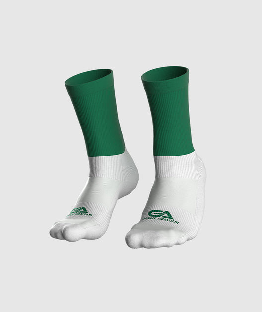 Kids GAA Midi Socks Green Gaelic Armour