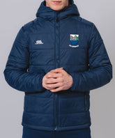 Cahir Hooded Padded Navy Jacket