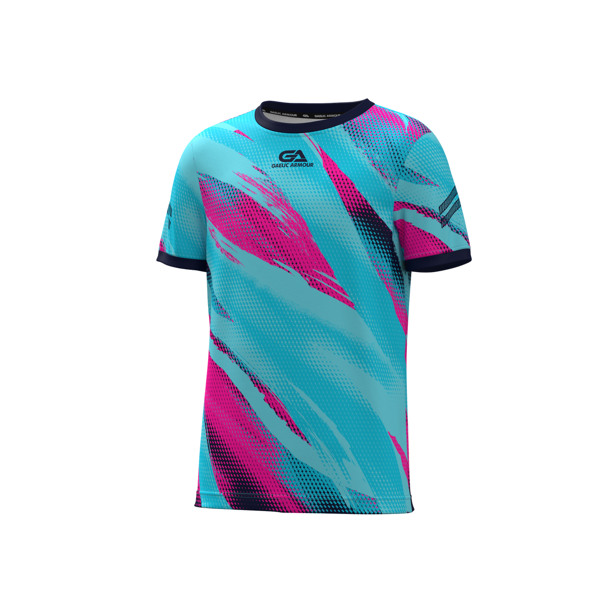 Cyan Pink Adults Training Jersey 2506