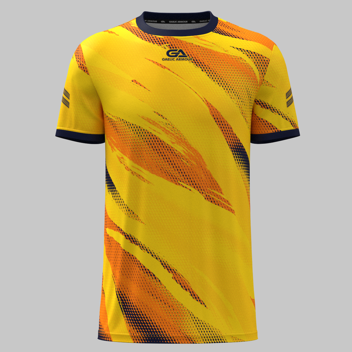 Amber Orange Adults Training Jersey 2503