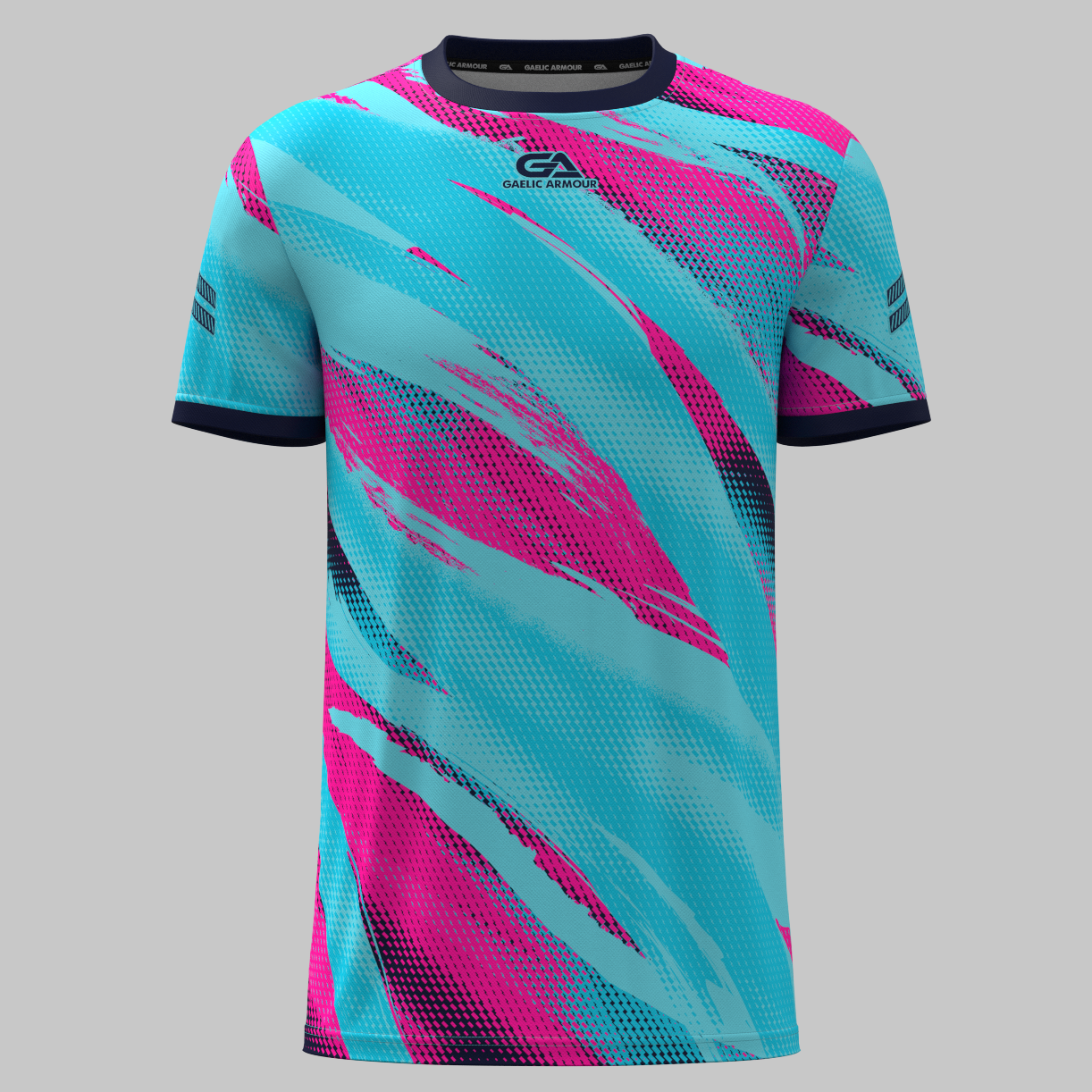 Cyan Pink Adults Training Jersey 2506