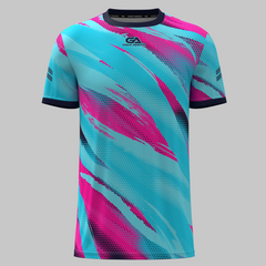 Cyan Pink Adults Training Jersey 2506