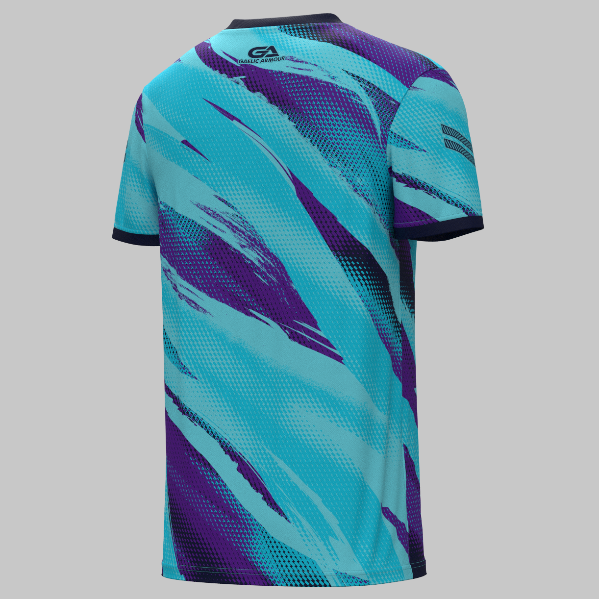 Cyan Purple Adults Training Jersey 2504