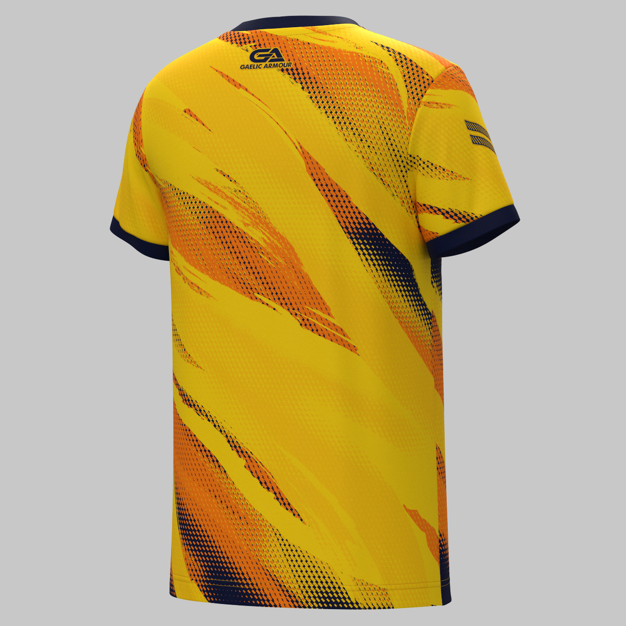 Amber Orange Kids Training jersey 2503